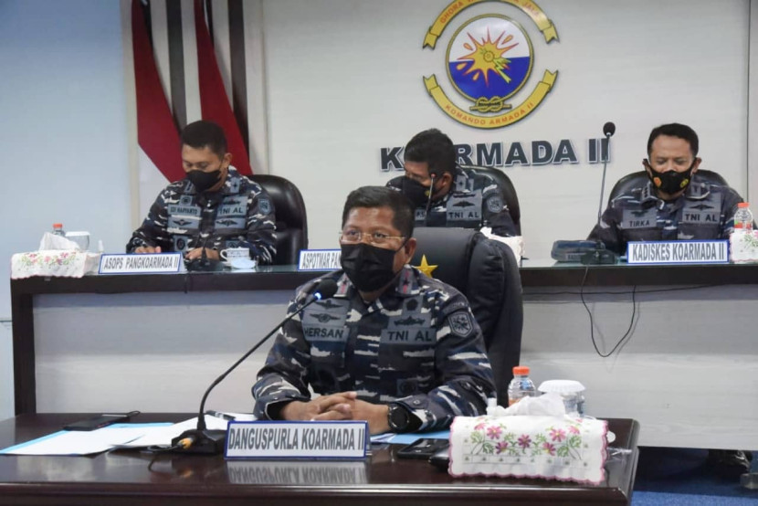 Pangkoarmada III Laksda Hersan dipromosikan menjadi Irjen TNI. Sumber: Dispenal