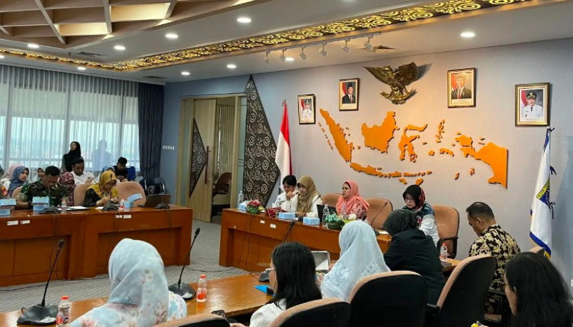 DP3AP2KB Kota Depok menggelar pertemuan dengan sejumlah pemangku kepentingan (stakeholder) dari lingkungan pemerintah maupun perusahaan swasta.