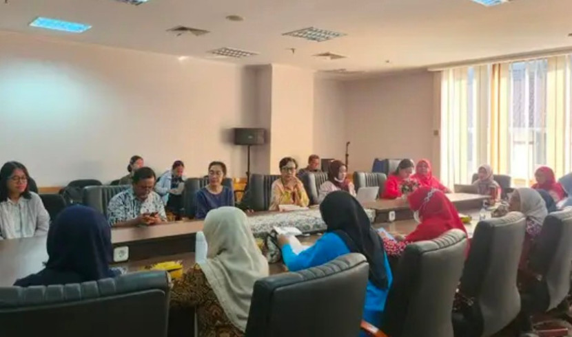 Kegiatan FGD Uji coba Instrumen Joint External Review (JER) Promosi Kesehatan. (Foto: Dok Diskominfo Kota Depok) 