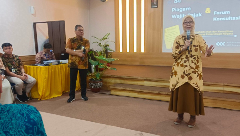 Kepala Kantor Wilayah DJP Jawa Barat III, Romadhaniah. (Foto: Rusdy Niurdiansyah/RUZKA INDONESIA)