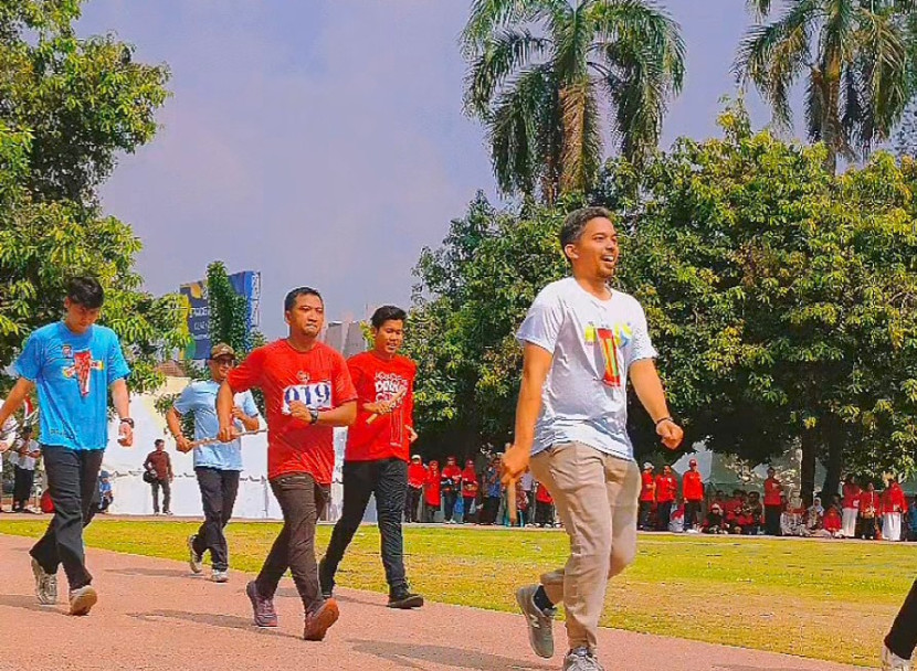 Virtual Walk: Depok Walk for Health-80K Langkah. (Foto: Dok RUZKA INDONESIA)
