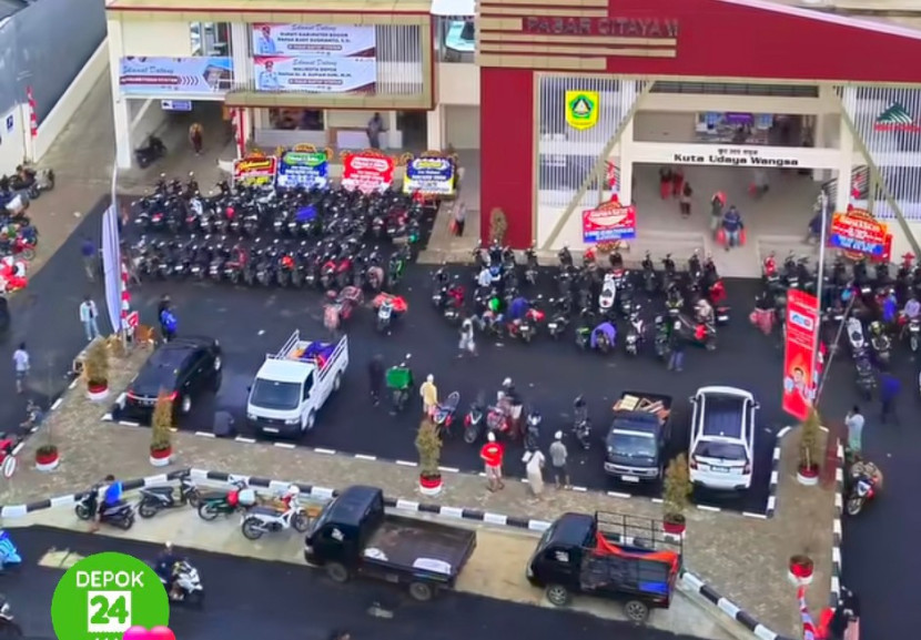 Pasar Citayam. (Foto: Dok RUZKA INDONESIA)