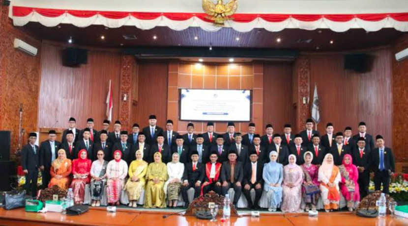 50 Anggota DPRD Kota Depok Masa Jabatan Tahun 2024-2029. (Foto: Dok RUZKA INDONESIA) 