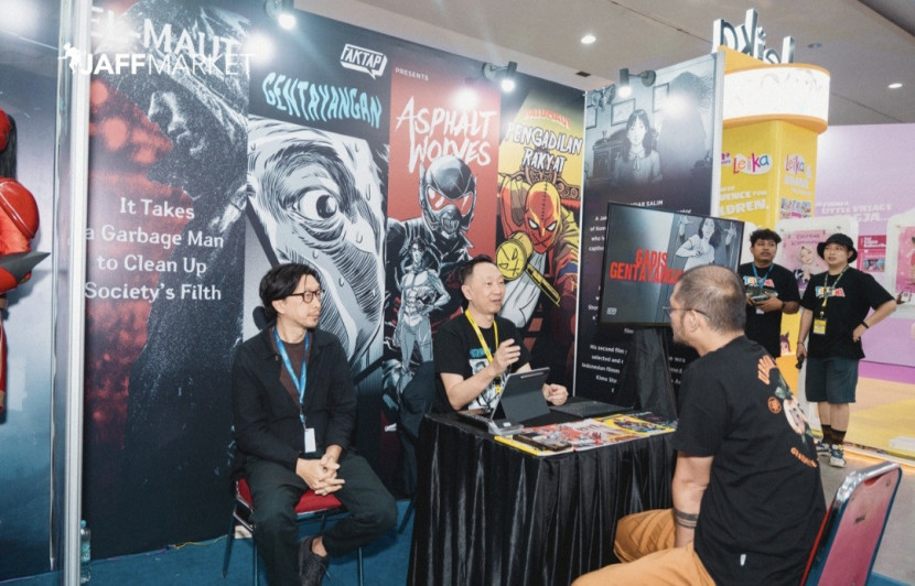 Peserta terpilih JAFF Content Market 2024 berkesempatan bertemu langsung dengan produser film dunia untuk membahas potensi adaptasi IP orisinal yang dimiliki menjadi karya layar lebar. (Dok JAFF Market)