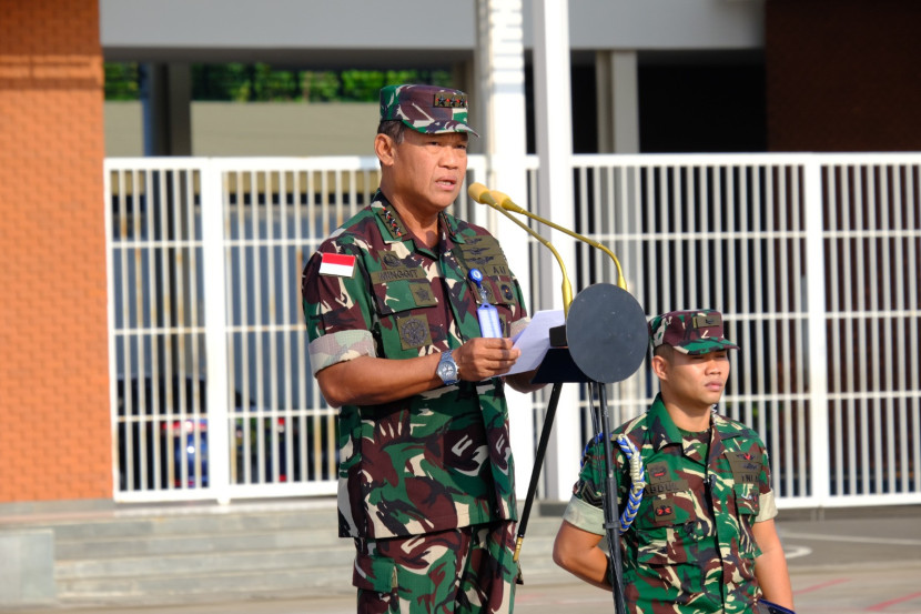 Pangkoopsudnas Marsdya Minggit Tribowo di Base Ops Lanud Halim Perdanakusuma, Selasa. Sumber: Penkoopsudnas