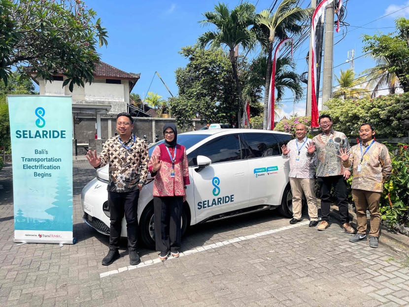 TransTRACK mendukung Pemerintah Provinsi Bali dalam peresmian ‘Selaride’ program elektrifikasi kendaraan (Doc. TransTRACK)