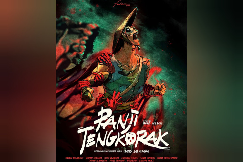 Poster film Panji Tengkorak. (Falcon Pictures)