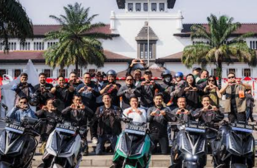 Komunitas pemilik sepeda motor listrik ALVA. dok ALVA