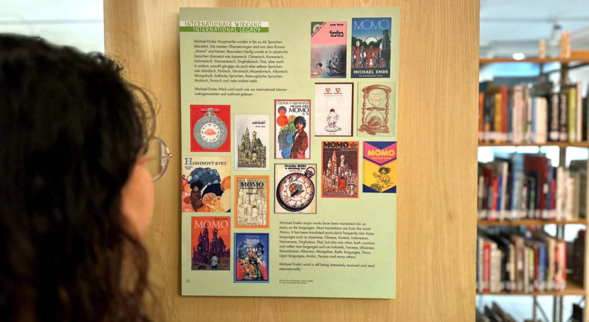 Karya-karya Michael Ende sudah diterjemahkan ke dalam lebih dari 40 bahasa di seluruh dunia dan sampai sekarang tetap digemari pembaca seperti waktu pertama ditulis pada tahun 1960-an dan 1970-an. (Foto: GoetheInstitut Indonesien/Dok RUZKA INDONESIA)
