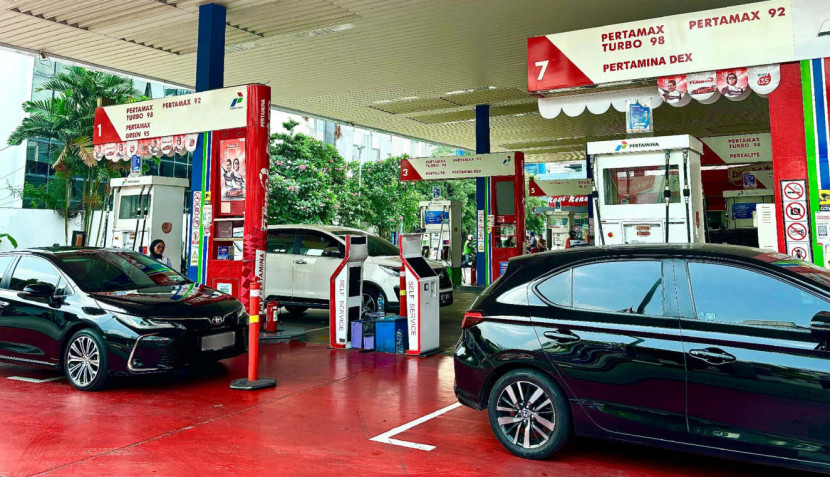 Layanan di salah satu SPBU di Jakarta. (Foto: Dok RUZKA INDONESIA)