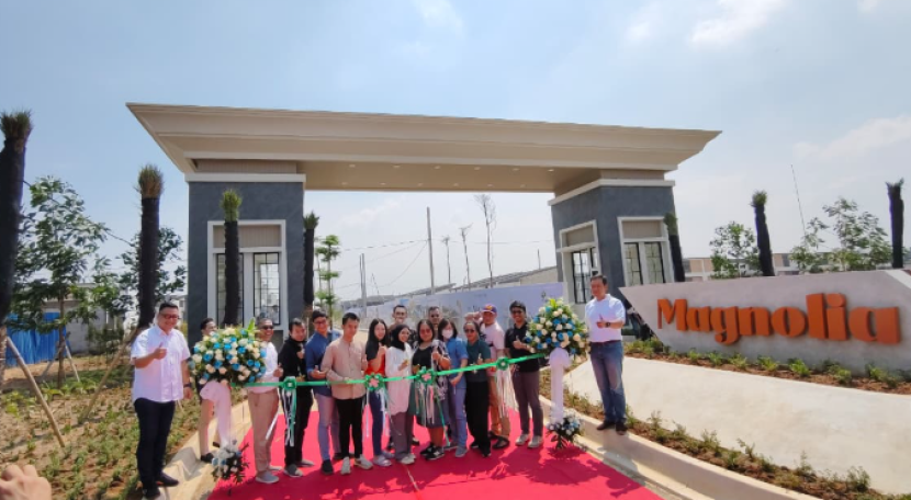 Penyerahan cluster Magnolia Kota Podomoro Tenjo dok Podomoro