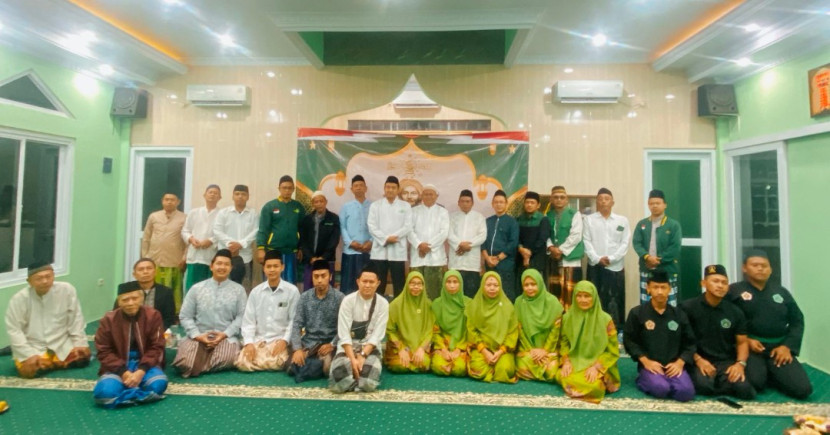 NU Kelurahan Sukamaju, Kecamatan Cilodong, Kota Depok, menggelar kegiatan Lailatul Ijtima di Musholla Al-Ikhlas. (Foto: Dok LTN NU Kota Depok)