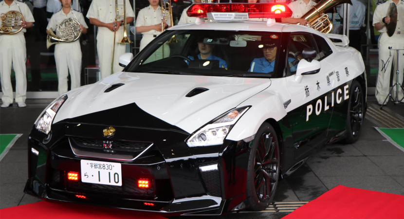 GT-R R35 kepolisian Prefektur Tochigi (Doc. Nissan).