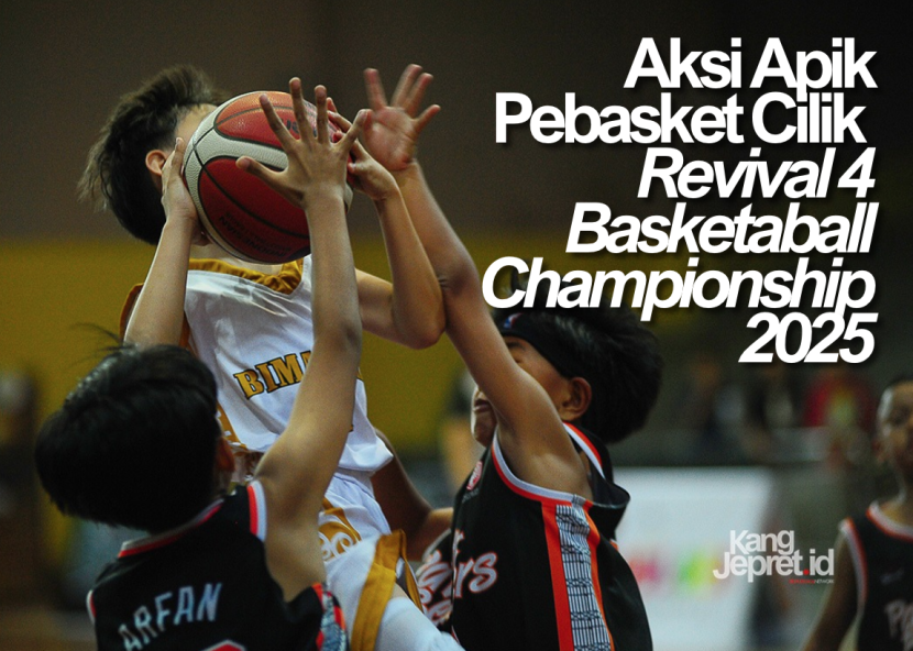 Revival 4 West Java Basketball Champions 2025 di GOR Pajajaran akan berlangsung hingga 14 September 2025. (KANGJEPRET.ID/ YOGI ARDHI)