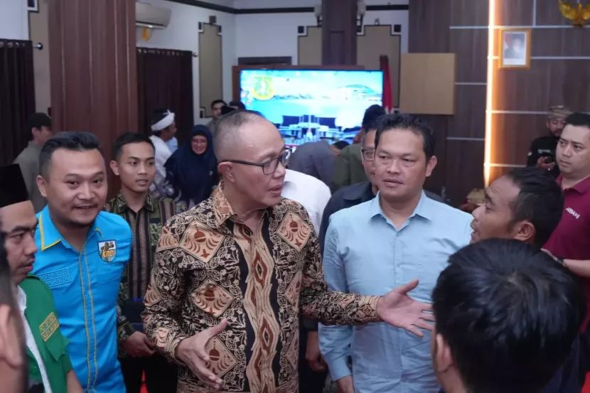 Suasana forum Ngoppy (Ngobrol Happy) Bersama Wali Kota dan Wakil Wali Kota Sukabumi Edisi 2, Kamis (4/9/2025).dokpim pemkot
