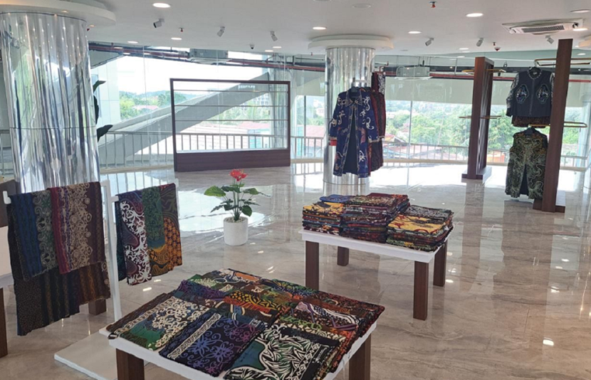 Export Center Balikpapan, di bandara SAMS Sepinggan. (Adpimprov)