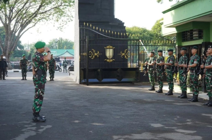 Kasdam V/Brawijaya Brigjen Zainul Bahar. Sumber:Pendam Brawijaya