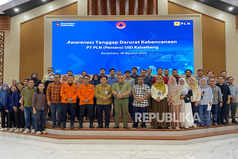 BPBD Provinsi Kalteng memberikan pelatihan kesiapsiagaan gempa yang merupakan kegiatan sinergi dengan PT PLN. (Dok Pemprov Kalsel)