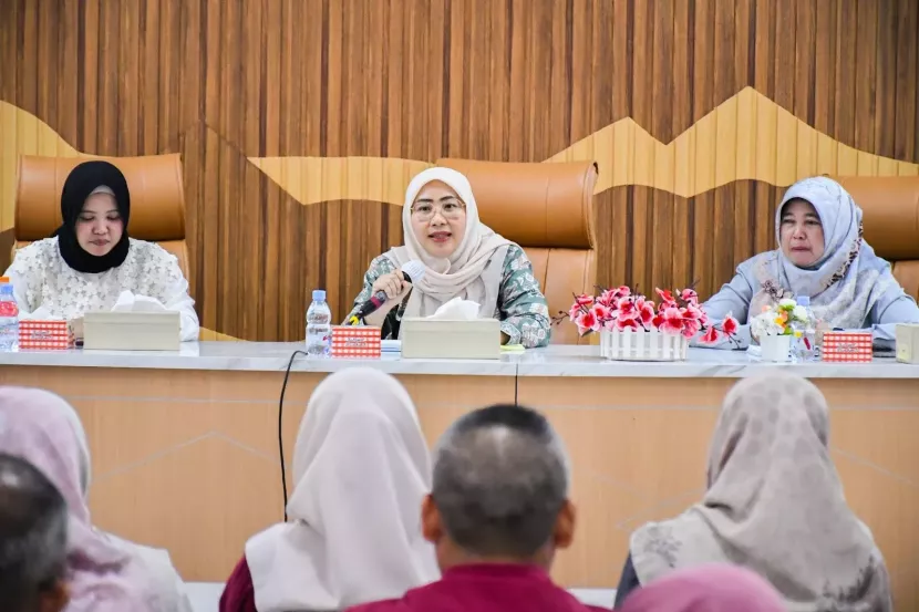 Rapat Persiapan Verifikasi ODF yang digelar Dinas Kesehatan Kota Sukabumi di Ruang Pertemuan Dinkes, Selasa (9/9/2025).
