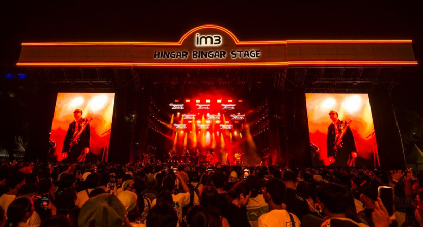 HPN), Indosat Ooredoo Hutchison (Indosat atau IOH) melalui brand IM3 mempersembahkan festival musik. (Foto: Dok Indosat)