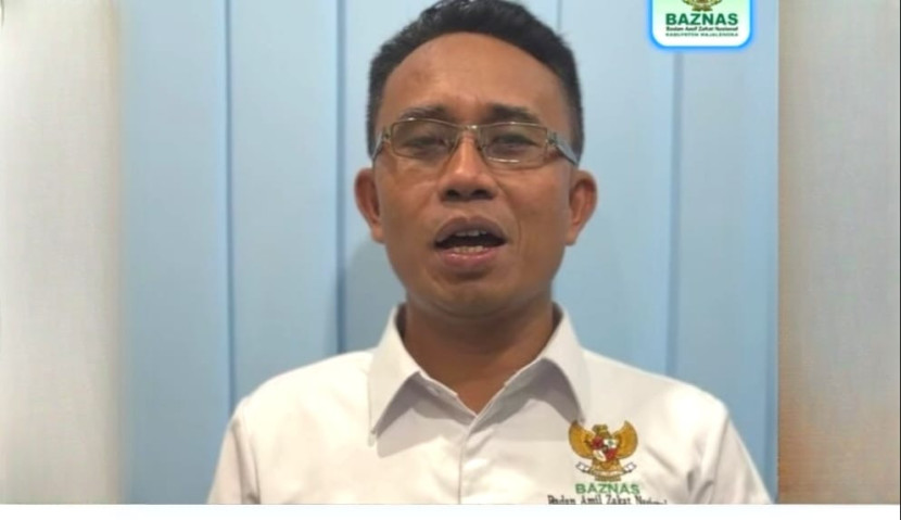 Ketua Baznas Majalengka H. Agus Asri Sabana, mengingatkan masyarakat agar tidak mudah terprovokasi oleh berita atau isu yang tidak jelas sumbernya. (Foto: Dok Eko Widiantoro)