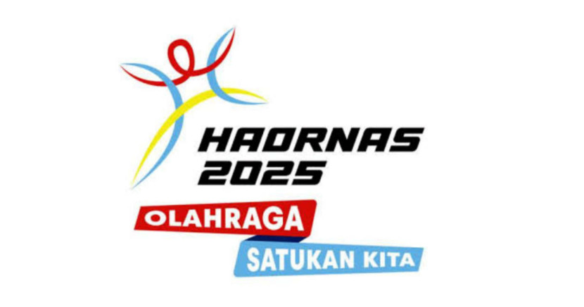 Logo Hari Olahraga Nasional (Haornas) 2025. (Foto: Dok RUZKA INDONESIA)