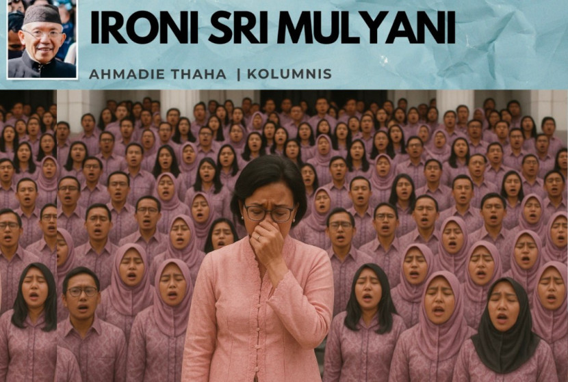 Foto ilustrasi Catatan Cak AT: Ironi Sri Mulyani. (Foto: Dok RUZKA INDONESIA)