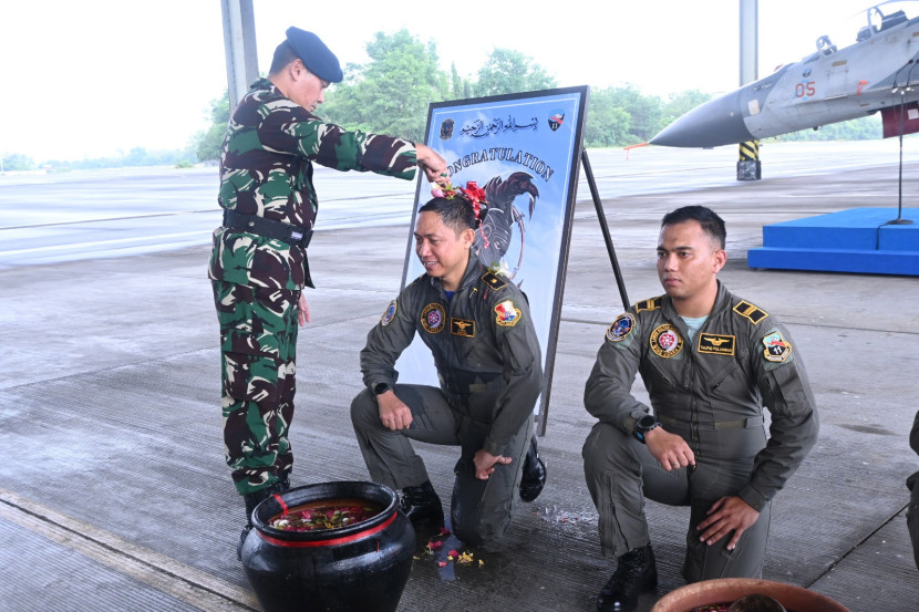 Raih prestasi dengan 2.000 jam terbang gunakan Sukhoi Sumber:dok Puspen TNI