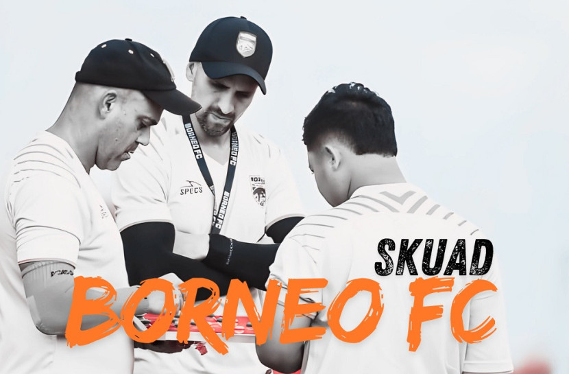 Skuad Pesut Etam. (dok. Borneo FC/ Grafis SekitarKaltim.ID)