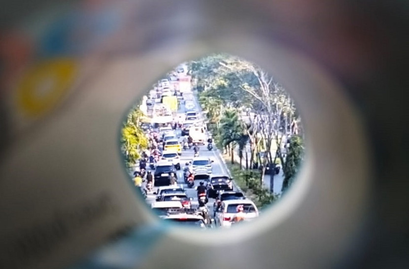 Tanjakan sekitar Hermina, Kota Balikpapan. (SekitarKaltim.ID)