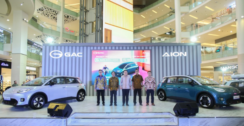 AION UT resmi merilis harga mulai Rp 325 juta.     dok GAC Indonesia