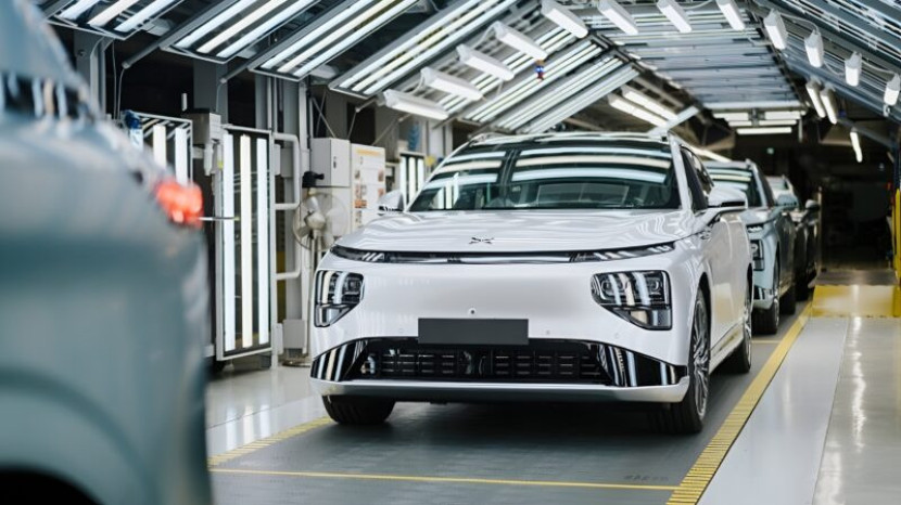 Xpeng G6 dan G9 memasuki tahap produksi di pabrik Magna di Graz. Foto: Xpeng