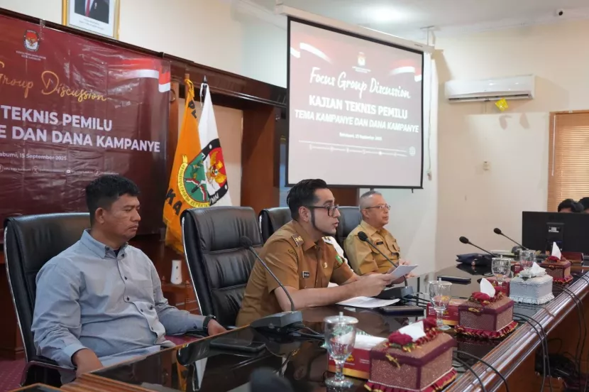 KPU Sukabumi Evaluasi Pelaksananan Pemilu, Mulai dari Kampanye Hingga Dana Kampanye
