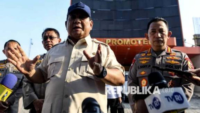 Presiden RI Prabowo Subianto dan Kapolri Listyo Sigit Prabowo. (Foto: Dok RUZKA INDONESIA)