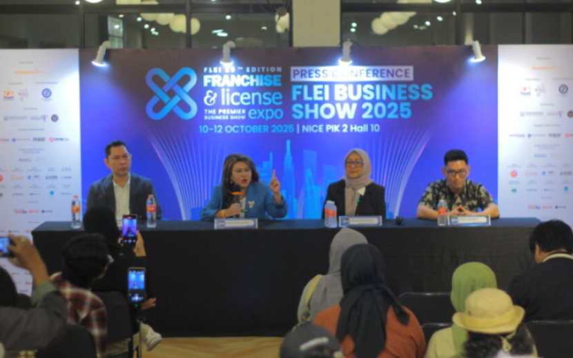 FLEI Business Show 2025 edisi ke-25 hadir pada 10–12 Oktober 2025 di NICE PIK 2,  dok FLEI