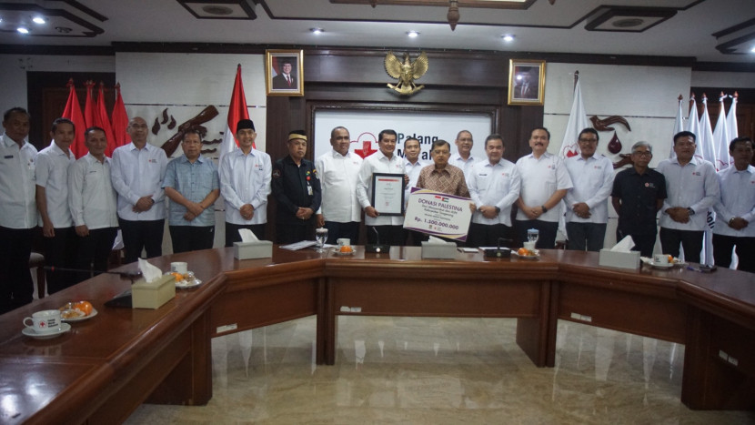 PMI Terima Donasi Rp1,5 Miliar dari Kabupaten Tangerang untuk Bantu Gaza