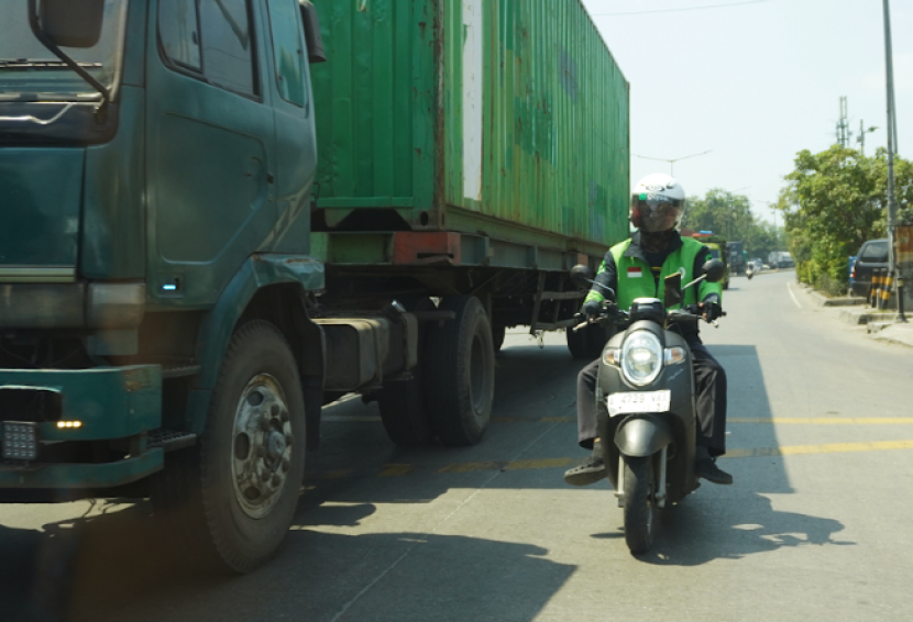 Kondisi di jalan kota ataupun antar-kota sering berubah dalam hitungan detik.  dok Wahana