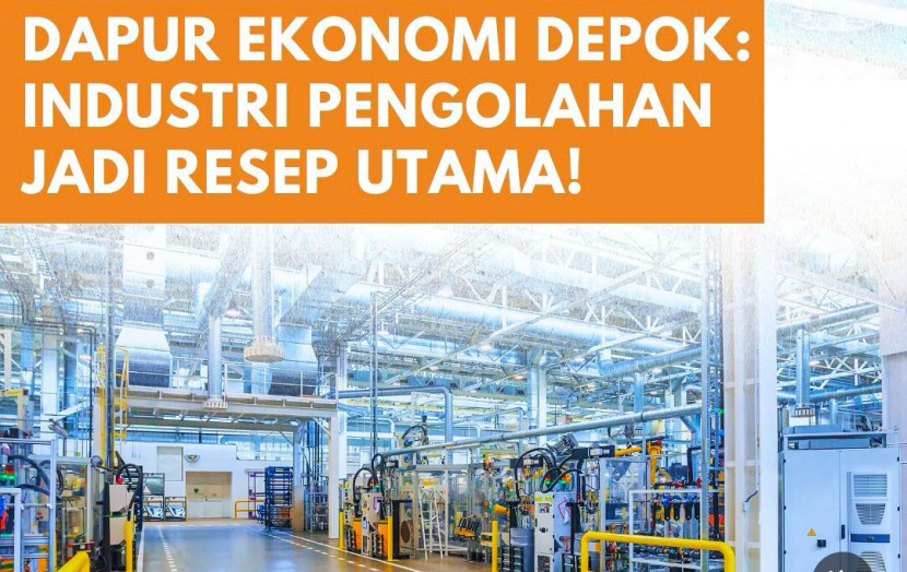 Foto ilustrasi BPS: Industri pengolahan menjadi penopang utama yang menjaga perekonomian di Kota Depok. (Foto: Dok RUZKA INDONESIA)