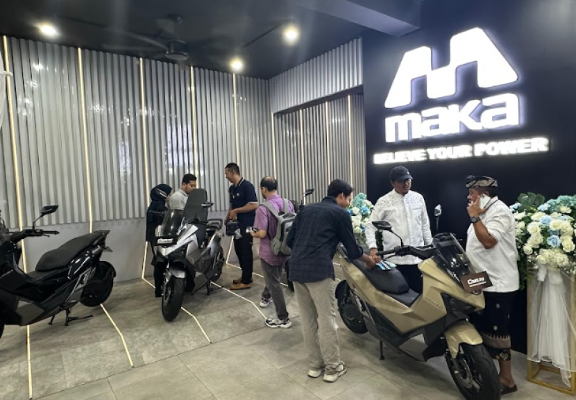 MAKA Motors Bidik Potensi Bisnis Motor Listrik di Pulau Dewata