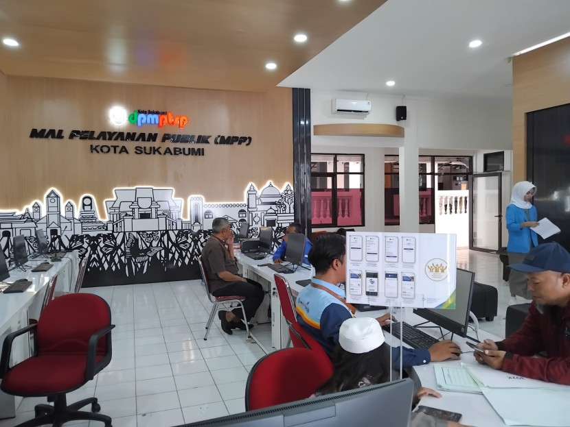 Kantor DPMPTSP Kota Sukabumi.
