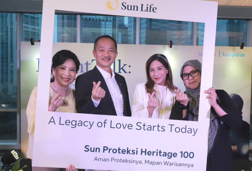 Peluncuran Sun Proteksi Heritage 100 pada gelaran Bright Talk edisi kedua yang digelar Jumat (19/9/2025).
