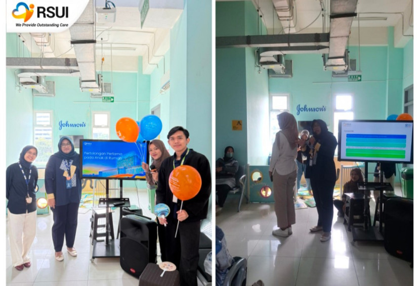 RSUI gelar edukasi kesehatan dengan topik “Pertolongan Pertama pada Anak di Rumah” di Poliklinik Anak RSUI, Rabu (17/09/2025).