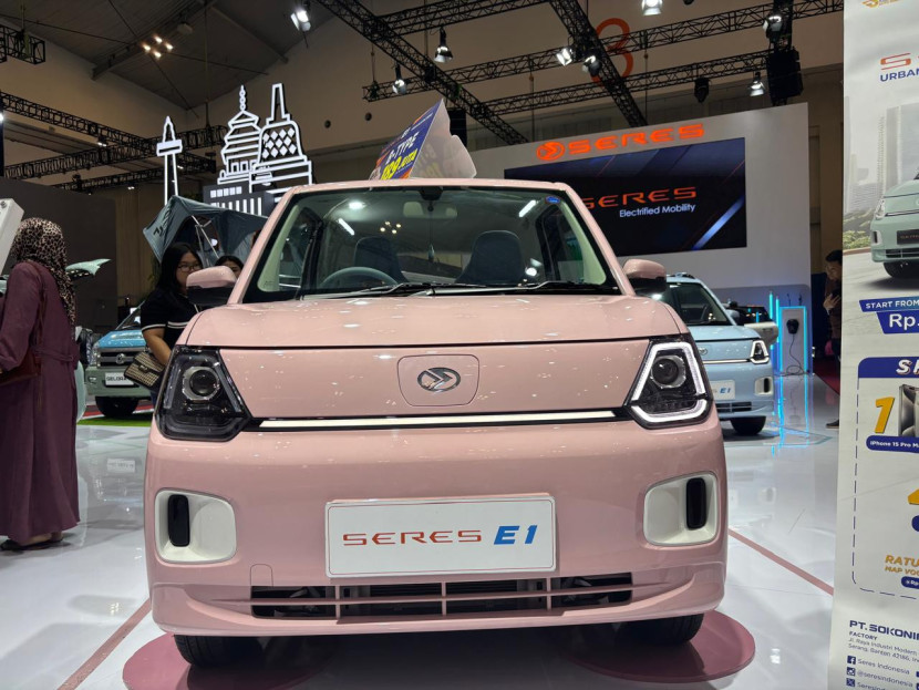 Mobil listrik Seres E1 hanya terjual dua unit sepanjang bulan Agustus 2025. (Foto:Mobillistriknews.com/Firkah Fansuri).