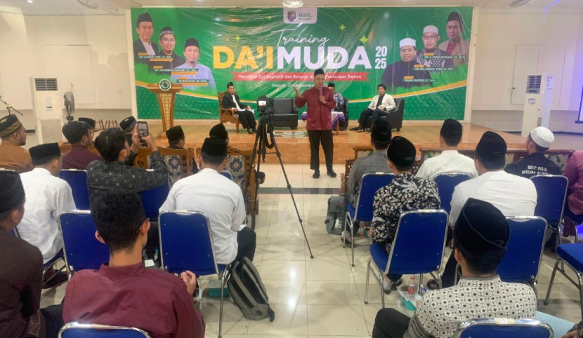IKADI Kota Depok menggelar Pelatihan Dai Muda di Gedung MUI Kota Depok, Ahad (21/09/2025). (Foto: Dok Humas IKADI Kota Depok)