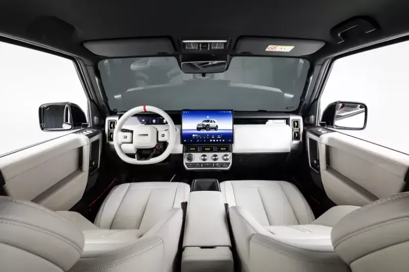 Kokpit iCar Super V23. (Foto:Chery)