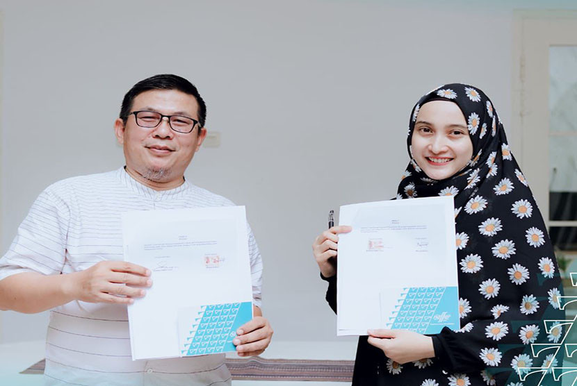 Meyda Sefira ambassador Naffar Tour Sumber:Foto: Istimewa