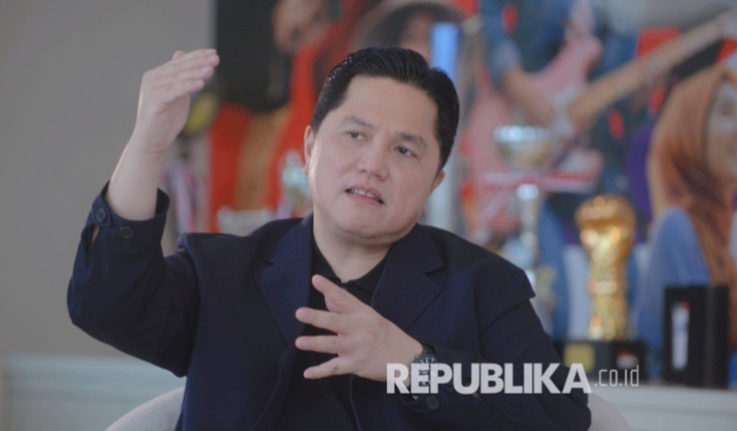 Erick Thohir. (Foto: Dok. REPUBLIKA)