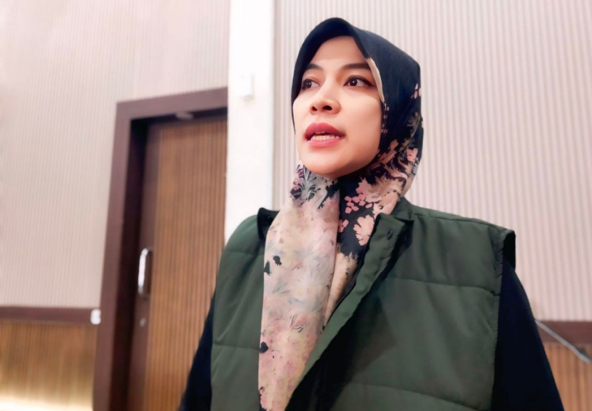 Kepala Bidang Pemerintahan Desa DPMD Majalengka Hj. Nita Dwi Wahyuni. (Foto: Dok Eko Widiantoro)