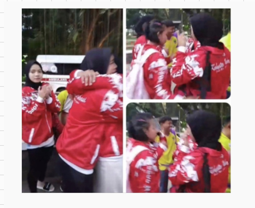 Tangis haru pemain pecah tak terbendung usai mereka lolos semifinal 