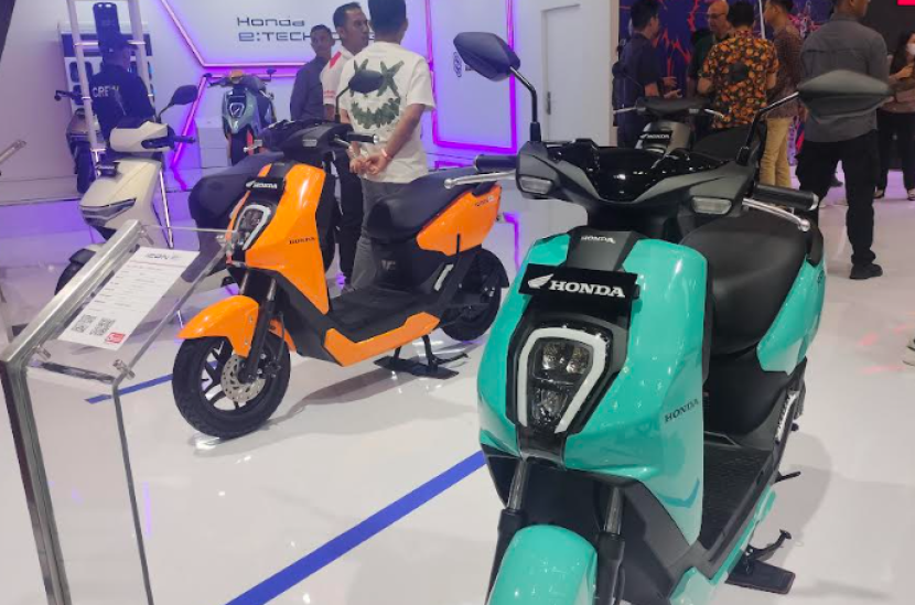 Sepeda Motor Listrik Honda .                                                 dok Motoresto.id